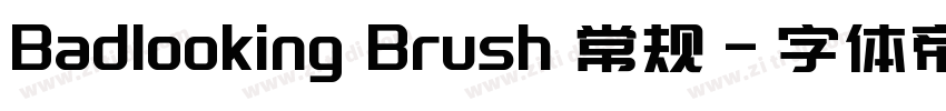 Badlooking Brush 常规字体转换